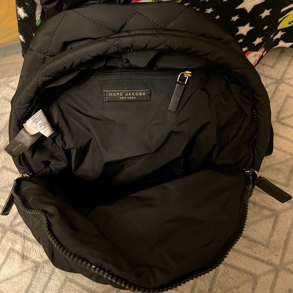 Black Medium Size Nylon Marc Jacobs Backpack. - Picture 1 of 4